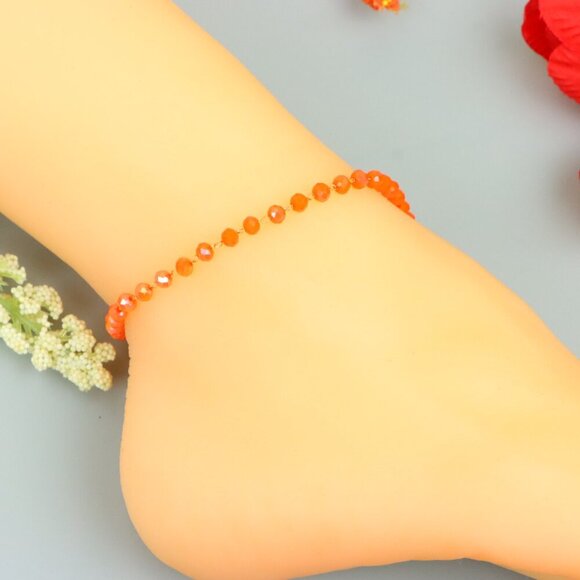 Handmade Anklet – A Stylish Choice for Women, Thoughtful Gift Idea, EVCH1202 - Picture 4 of 9